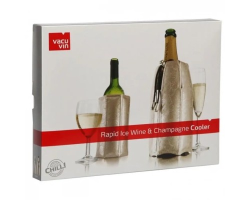 Набор VacuVin RI Wine & Champagne Cooler Platinum
