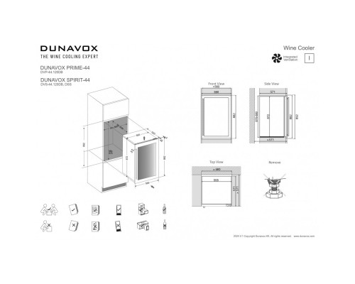 Dunavox DVP-44.120DB