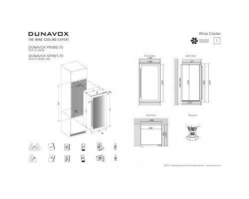 Dunavox DVS-70.185DSS