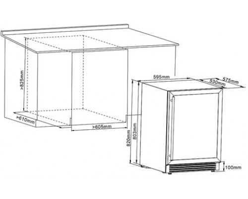 Винный шкаф Cellar Private CP042-2TW