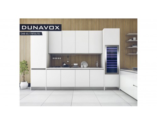 Винный шкаф Dunavox DAB-65.178TSS.TO 