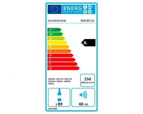 Винный шкаф Dunavox DAB-89.215DB