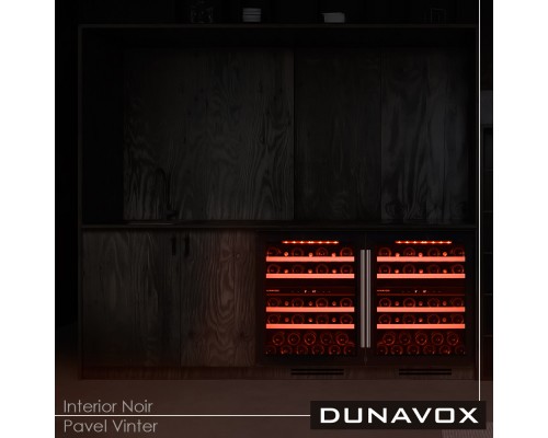 Винный шкаф Dunavox DAU-39.121DB