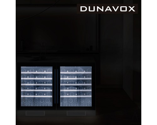 Винный шкаф Dunavox DAU-46.138B