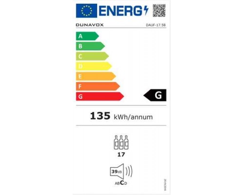 Винный шкаф Dunavox DAUF-17.58DB