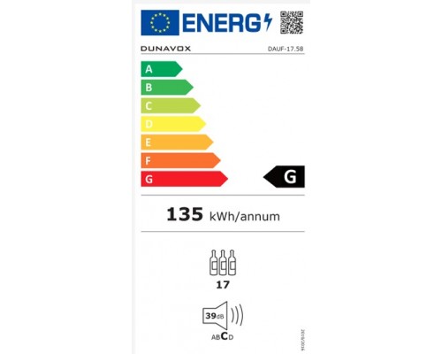 Винный шкаф Dunavox DAUF-17.58DSS