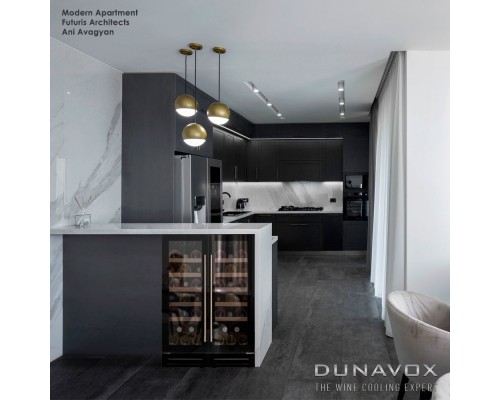Винный шкаф Dunavox DAUF-19.58B