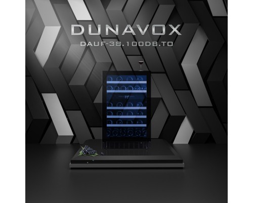 Винный шкаф Dunavox DAUF-38.100DB.TO