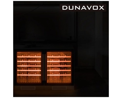 Винный шкаф Dunavox DAUF-46.138SS