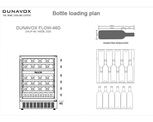 Винный шкаф Dunavox DAUF-46.145DSS