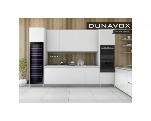 Винный шкаф Dunavox DAVG-114.288DB.TO