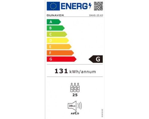 Винный шкаф Dunavox DAVG-25.63DB.TO Винный шкаф Dunavox DAVG-25.63DB.TO