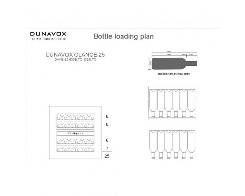 Винный шкаф Dunavox DAVG-32.80DB.TO