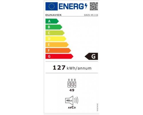 Винный шкаф Dunavox DAVG-49.116DSS.TO