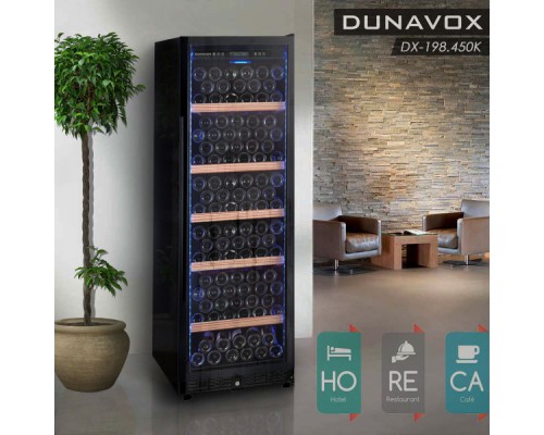 Винный шкаф Dunavox DX-198.450K