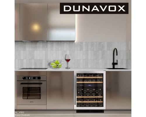 Винный шкаф Dunavox DX-53.130SDSK/DP