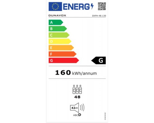 Винный шкаф Dunavox DXFH-48.130
