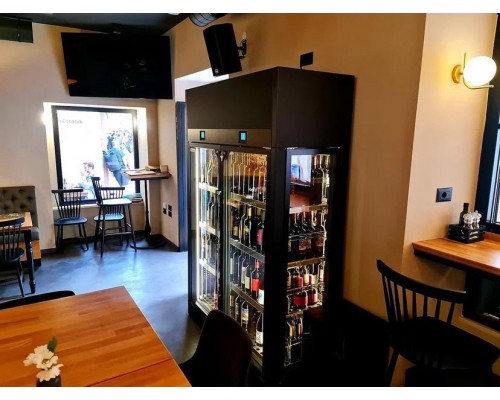 Винная витрина Enofrigo Wine Library 20 2P 2VDX H220 P60 VT (c вентилируемой системой) Винная витрина Enofrigo Wine Library 20 2P 2VDX H220 P60 VT (c вентилируемой системой)