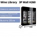 Витрина для вина Enofrigo Wine Library 3P Wall H260  