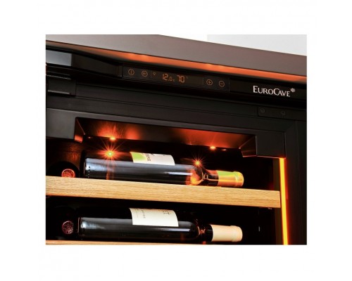 Винный шкаф EuroCave V-INSP-L Full Glass Light wood