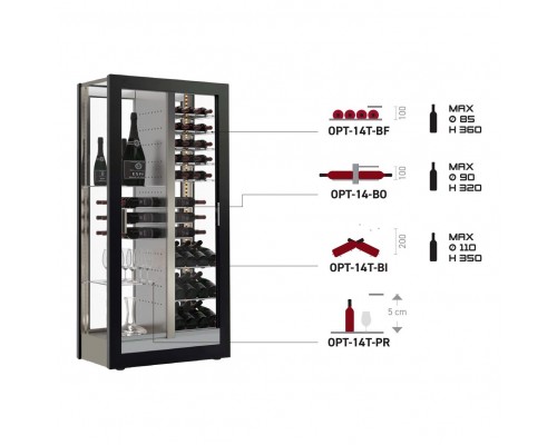 Винный шкаф Della Marta Teca TV-C14 Professional   