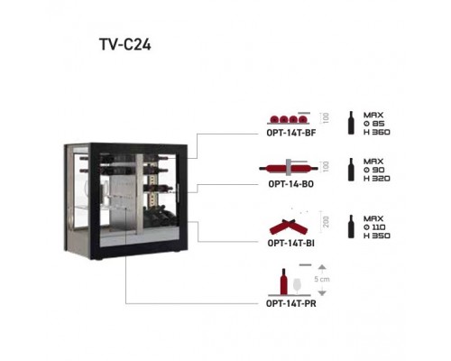 Винный шкаф Della Marta Teca TV-C24 Professional   