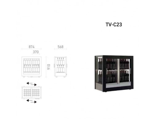 Винный шкаф Della Marta Teca TV-C23 Professional   