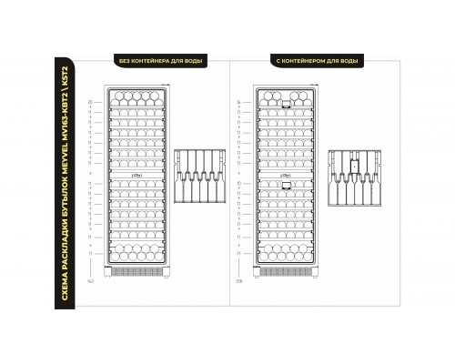 Винный шкаф Meyvel MV163-KBT2 