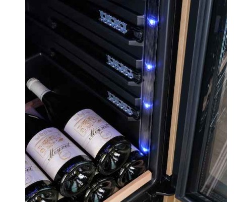 Винный шкаф Meyvel MV163PRO-KBT2 Натуральный бук Винный шкаф Meyvel MV163PRO-KBT2 Натуральный бук