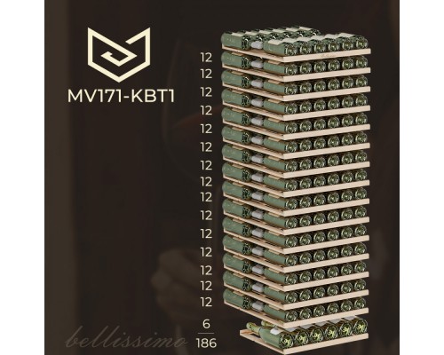 Винный шкаф Meyvel MV171-KBT1