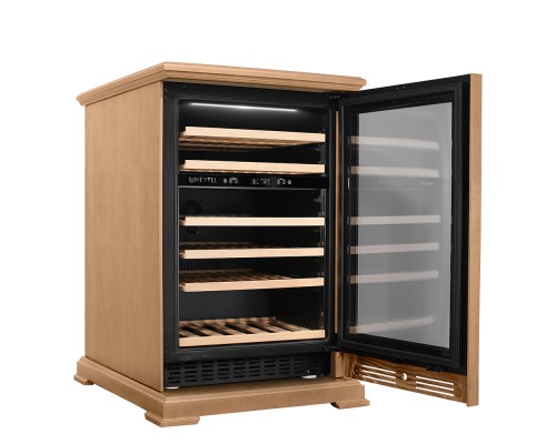 Винный шкаф Meyvel MV46PRO-KBT2 (Натуральный бук)