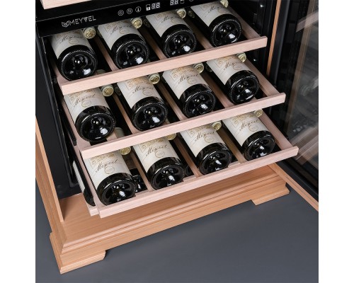 Винный шкаф Meyvel MV46PRO-KBT2 (Натуральный бук)