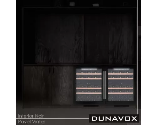 Винный шкаф Dunavox DAU-39.121DB
