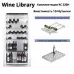 Витрина для вина Enofrigo Wine Library 3P Wall H220