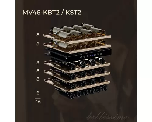 Винный шкаф Meyvel MV46-KBT2 