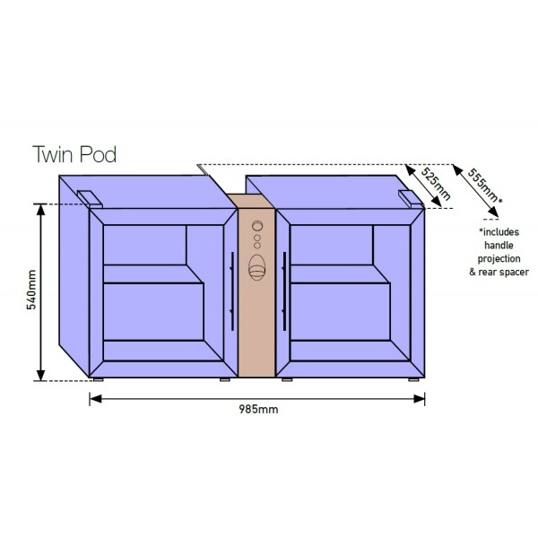 Винный диспенсер Bermar Twin-Pod Bar BC404