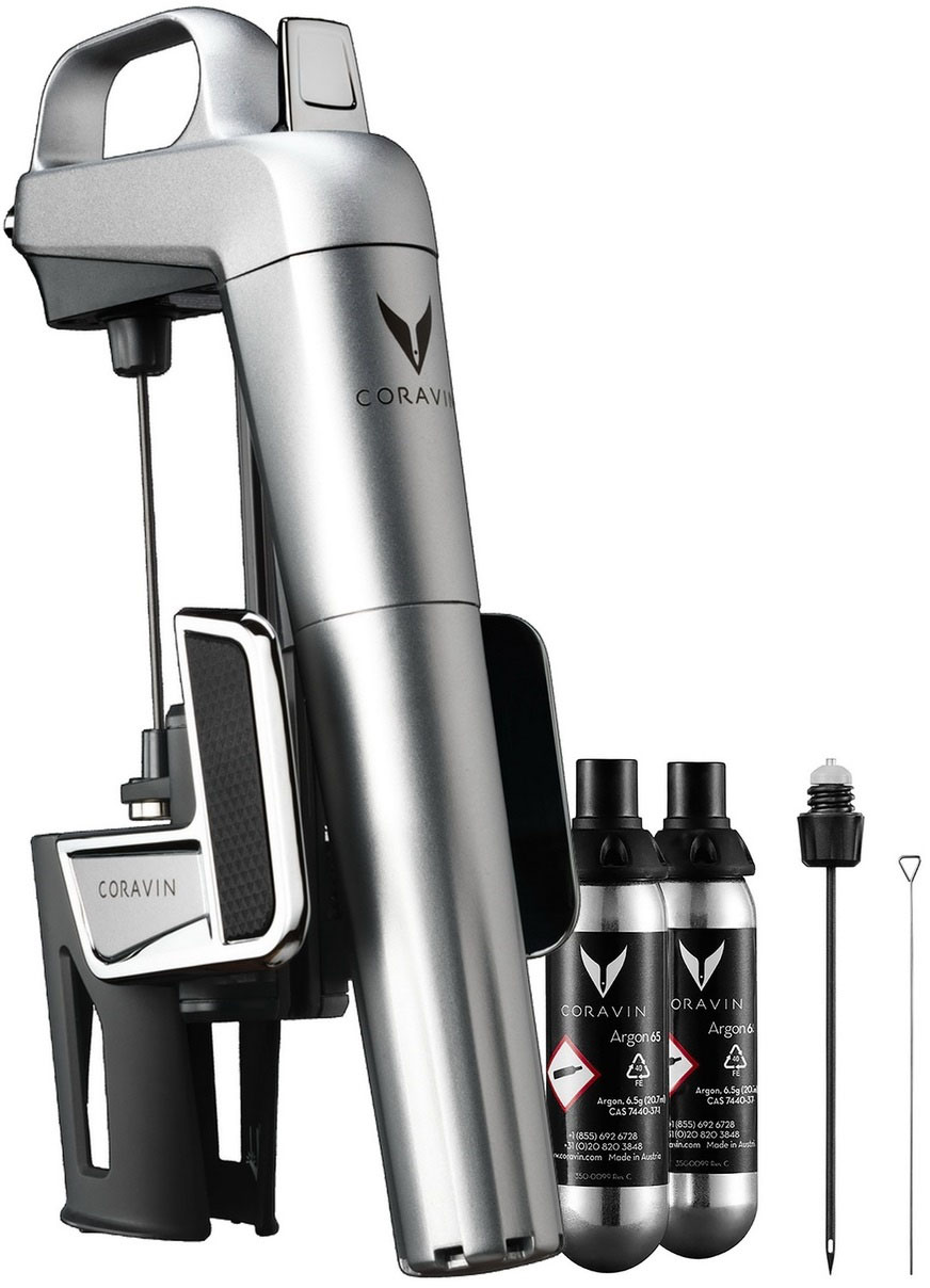 Система подачи вина по бокалам Coravin Model 2 Elite Silver