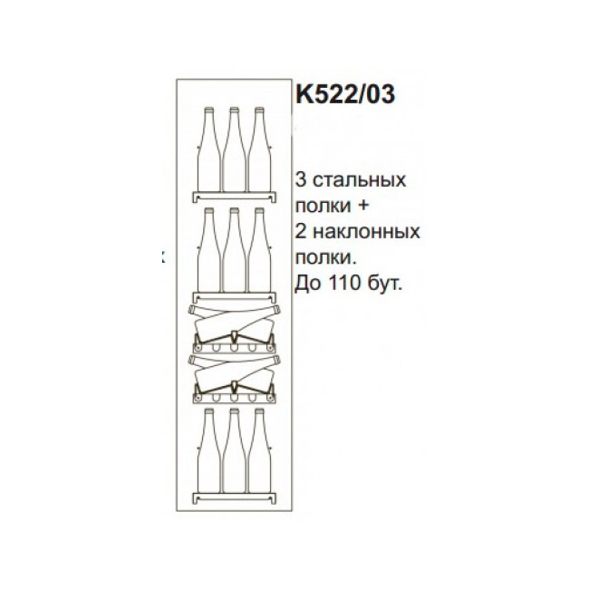 Комплект полок Gemm K522/03