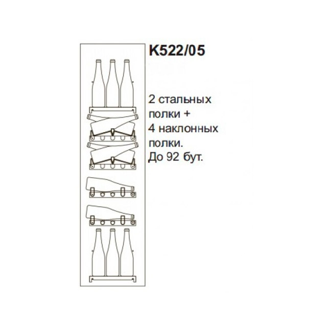 Комплект полок Gemm K522/05