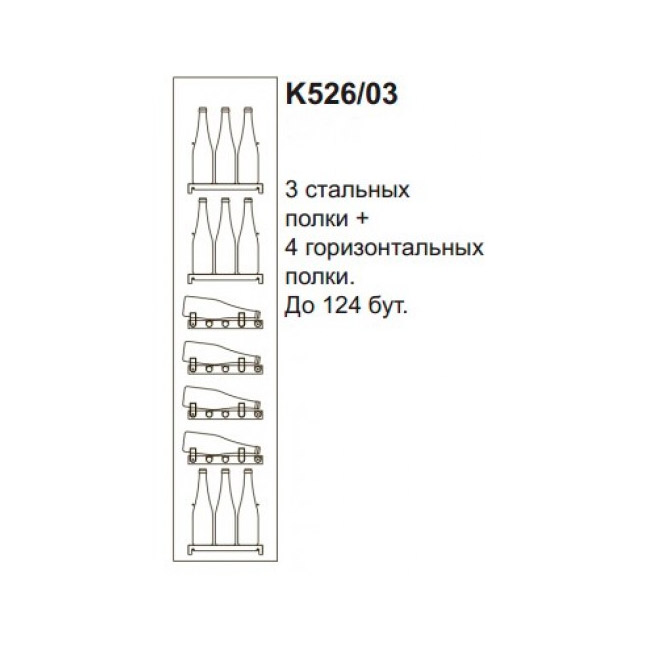 Комплект полок Gemm K526/03