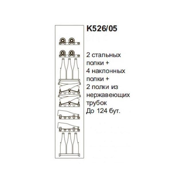 Комплект полок Gemm K526/05