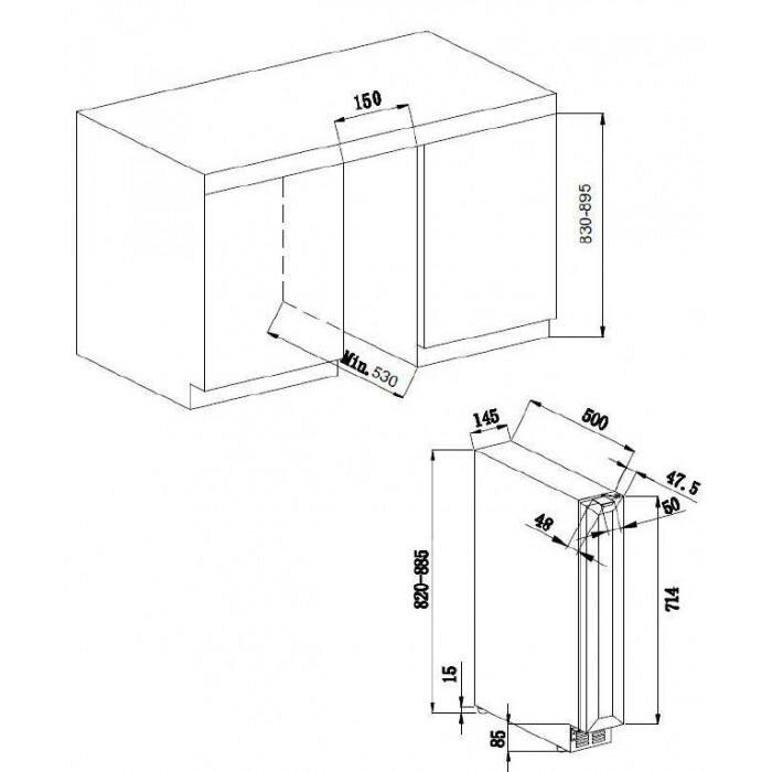 Винный шкаф Climadiff AVU8TXA