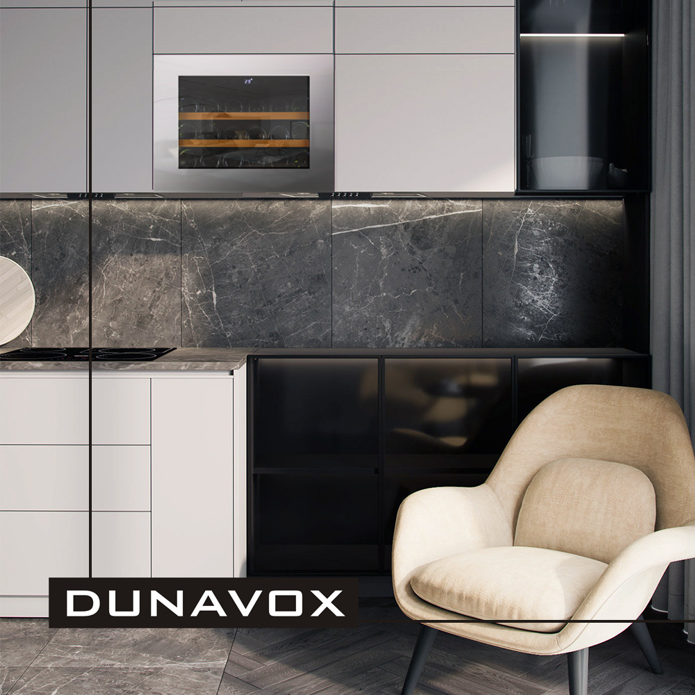 Винный шкаф Dunavox DAV-18.46SS.TO