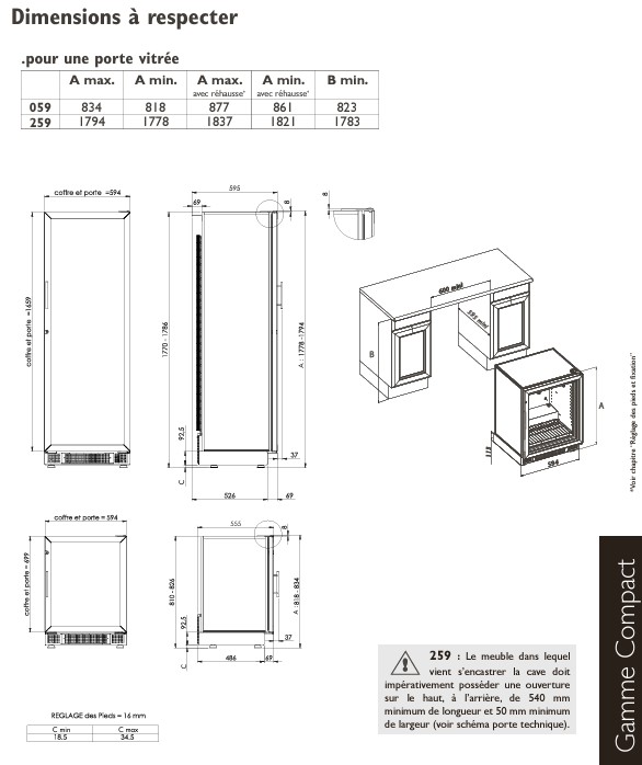 Винный шкаф EuroCave EuroCave S-059 Glass