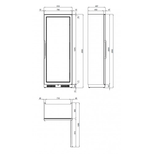 Винный шкаф GEMM WD5/121